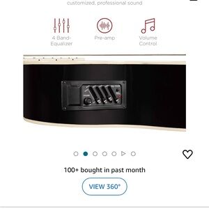 4 string bass guitar full size black rosewood